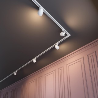 370546 PORT NT19 108 белый Светильник трековый однофазный трехжильный IP20 GU10 50W 230V VETERUM-foto3