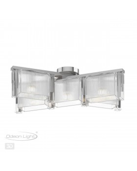 4871/5C HALL ODL_EX22 57 хром/прозрачный/стекло Люстра потолочная E14 5*40W GATSBY-foto5