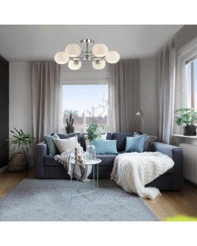 4548/6C COMFI LN21 208 хром, белый Люстра потолочная E14 6*40W 220V PENELOPA-foto3