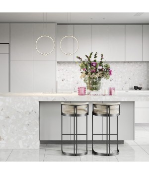 4337/18L L-VISION ODL22 113 хром/металл Подвесной светильник IP20 LED 18W 1370Лм 4000K GOTA-foto3