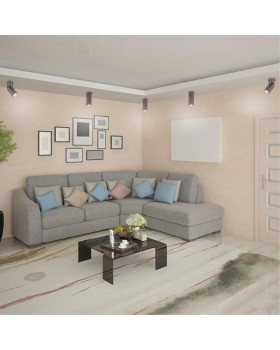 370590 OVER NT19 220 серебристый черный Накладной светильник IP20 GU10 50W 220-240V ELITE-foto3