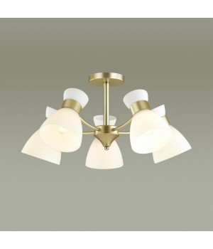 4535/5C COMFI LN21 203 матовое золото Люстра потолочная E27 5*60W 220V WILMA-foto4
