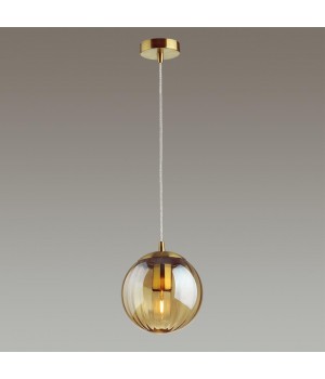 4758/1 PENDANT ODL21 353 янтарный/бронзовый Подвес E27 60W KATA-foto4