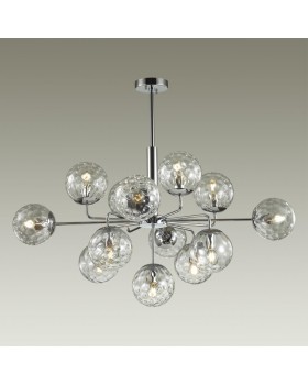 4982/13 MODERN ODL22 323 хром/прозрачный/стекло Люстра E14 13*40W VERASA-foto4