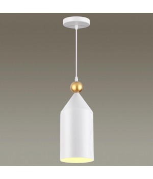 4093/1 PENDANT ODL19 359 белый/золотой Подвес Е27 1*40W BOLLI-foto3