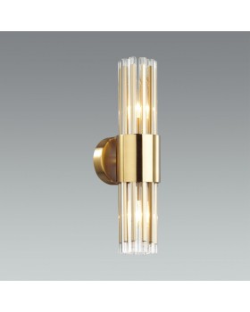 4786/2W HALL ODL21 456 золото/металл/стекло Бра E14 2*40W VIKETA-foto4