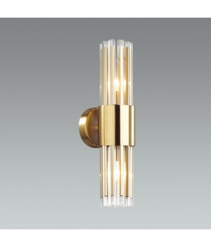 4786/2W HALL ODL21 456 золото/металл/стекло Бра E14 2*40W VIKETA-foto4