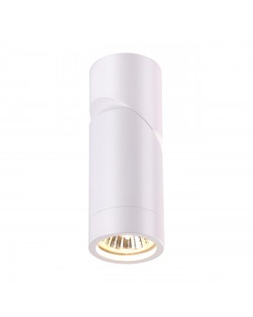 370595 OVER NT19 220 матовый белый Накладной светильник IP20 GU10 50W 220-240V ELITE-foto4