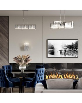 4871/3 HALL ODL_EX22 56 хром/прозрачный/стекло Люстра E14 3*40W GATSBY-foto3