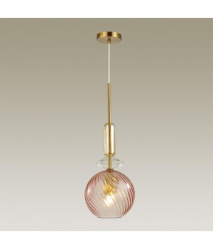 4862/1 PENDANT ODL21 342 розовый/золото Подвес E27 1*60W BELLA-foto4