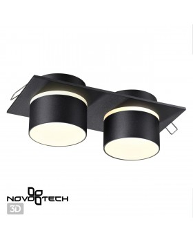 370719 SPOT NT21 277 черный Светильник встраиваемый IP20 GU10 9W 235V LIRIO-foto4