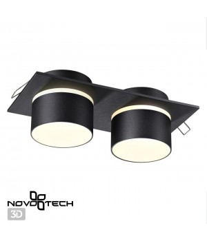 370719 SPOT NT21 277 черный Светильник встраиваемый IP20 GU10 9W 235V LIRIO-foto4