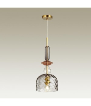 4647/1 PENDANT ODL20 342 золотой/коричневый/разноцветный Подвес E27 60W 220V BELLA-foto4
