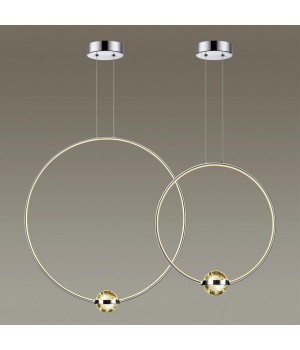 4337/18L L-VISION ODL22 113 хром/металл Подвесной светильник IP20 LED 18W 1370Лм 4000K GOTA-foto5