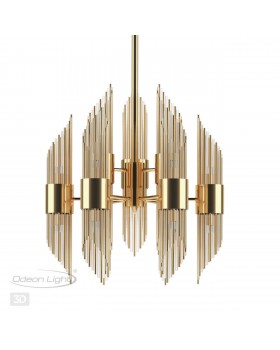 4847/18 HALL ODL21 461 золото/металл/стекло Люстра G9 18*40W FLAMBI-foto5
