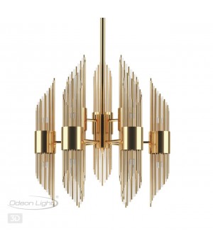 4847/18 HALL ODL21 461 золото/металл/стекло Люстра G9 18*40W FLAMBI-foto5