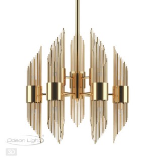 4847/18 HALL ODL21 461 золото/металл/стекло Люстра G9 18*40W FLAMBI-foto5