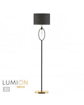 4516/1F NEOCLASSI LN20 179 античная латунь, черный Торшер E27 60W 220V SANTIAGO-foto4