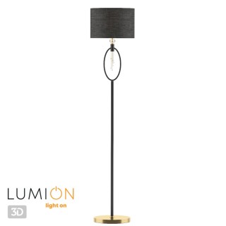 4516/1F NEOCLASSI LN20 179 античная латунь, черный Торшер E27 60W 220V SANTIAGO-foto4