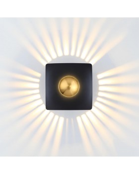 4224/13WL MIDCENT ODL21 131 черн/золот/металл Настенный светильник IP20 LED 13W 1520Лм 3000K ADAMAS-foto7