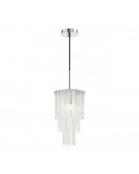 4920/1 MODERN ODL22 329 хром/прозрач./матов./стекло Подвес E27 1*60W PAPITA-foto6