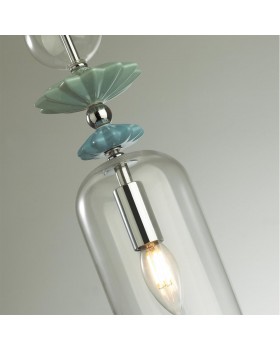 4893/1 CLASSIC ODL_EX22 71 хром/раноцветн./керамика/стекло Подвес E14 1*40W 4893/1 BIZET-foto7