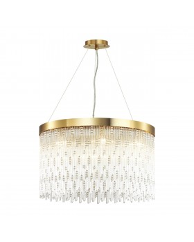 4848/8 HALL ODL21 467 золото/стекло Люстра E14 8*40W REFANO-foto6