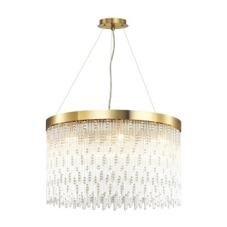 4848/8 HALL ODL21 467 золото/стекло Люстра E14 8*40W REFANO-foto6