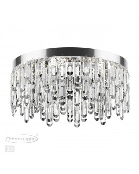 4985/6C HALL ODL22 447 хром/хрусталь Люстра потолочная E14 6*40W DAKISA-foto4