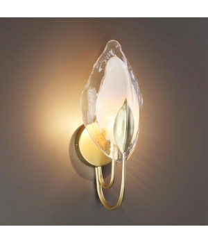 4924/1W HALL ODL22 441 матов.золотой/белый/стекло Бра E14 1*40W MOKARTA-foto3