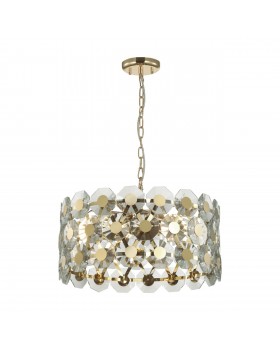 4974/6 HALL ODL22 373 золотой/хрусталь Люстра E14 6*40W TOKATA-foto4