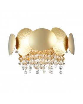 4636/2W CLASSIC ODL20 489 золото/хрусталь/металл Бра G9 2*40W 220V ULLA-foto6