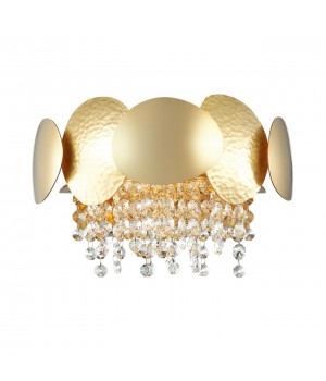 4636/2W CLASSIC ODL20 489 золото/хрусталь/металл Бра G9 2*40W 220V ULLA-foto6
