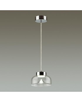 4720/8L L-VISION ODL20 019 хром/ прозрачный Подвес LED 4000K 8W 220V KALEO-foto4