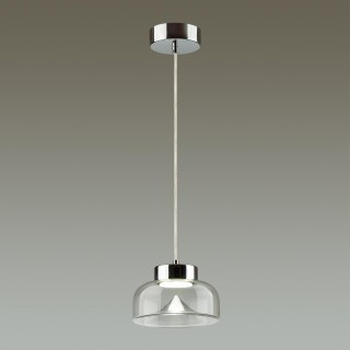 4720/8L L-VISION ODL20 019 хром/ прозрачный Подвес LED 4000K 8W 220V KALEO-foto4