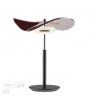 4857/10TL L-VISION ODL_EX21 67 никель/черничный/стекло Настольная лампа LED 1*10W 3500K FLUENT-foto5