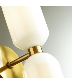 4798/2W MIDCENT ODL21 339 бронзовый/белый Бра с выкл. E14 2*60W ORINOCO-foto7