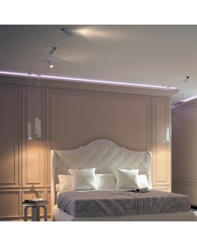 370761 OVER NT21 212 белый Светильник накладной, провод 2м IP20 GU10 50W 220V MAIS-foto4