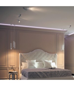 370761 OVER NT21 212 белый Светильник накладной, провод 2м IP20 GU10 50W 220V MAIS-foto4