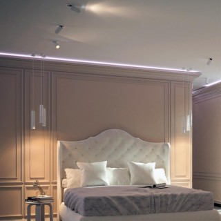 370761 OVER NT21 212 белый Светильник накладной, провод 2м IP20 GU10 50W 220V MAIS-foto4