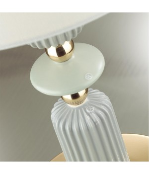 4861/1TA CLASSIC ODL_EX21 77 золото/разноцветн./керамика/абажур Настольная лампа E27 1*60W CANDY-foto7