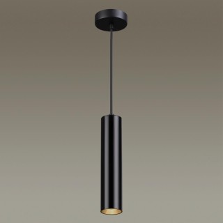 3872/1L HIGHTECH ODL19 265 черный Подвесной светильник GU10 1*50W 220V KIKO-foto3