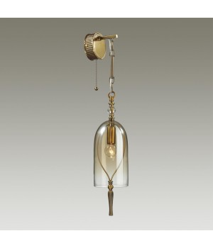 4892/1W NEO ODL_EX22 63 бронзовы/коньячный/стекло Бра с выкл. E14 1*40W BELL-foto4