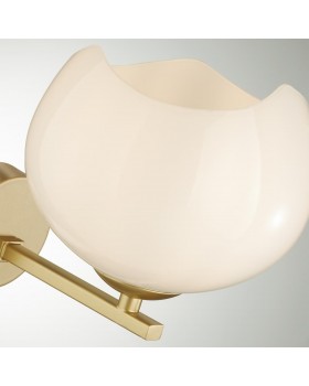 4873/1W MODERN ODL_EX22 85 золотой/белый/стекло Бра E14 1*40W WATERLILY-foto7