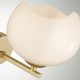 4873/1W MODERN ODL_EX22 85 золотой/белый/стекло Бра E14 1*40W WATERLILY-foto7