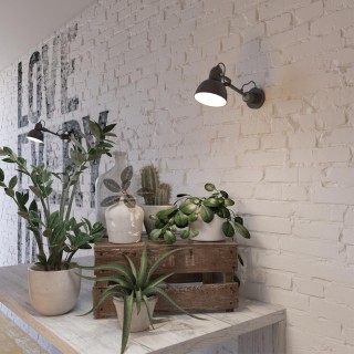 4125/1W MODERN ODL19 524 черный Бра на кронштейне Е14 1*40W ARTA-foto3