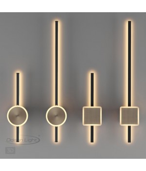 4257/18WL HIGHTECH ODL21 127 черн/ант.бронза Настен.светильник IP20 LED 18W 1148Лм 3000K STILO-foto5