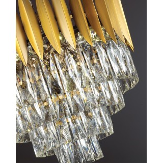 4124/12 HALL ODL19 435 золото/хрусталь Люстра E14 12*40W VALETTA-foto5