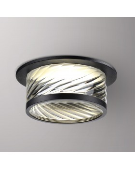 370918 SPOT NT22 300 черный Светильник встраиваемый IP20 GU10 9W 220V GEM-foto4