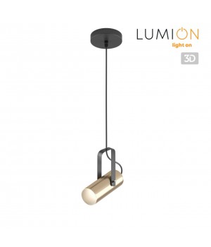 3714/1 MODERNI LN19 100 золотой, чёрный Подвес GU10 LED 1*5W 220V CLAIRE-foto5